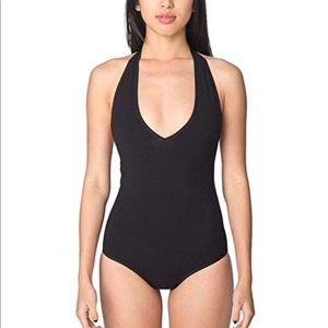 American Apparel Halter Bodysuit